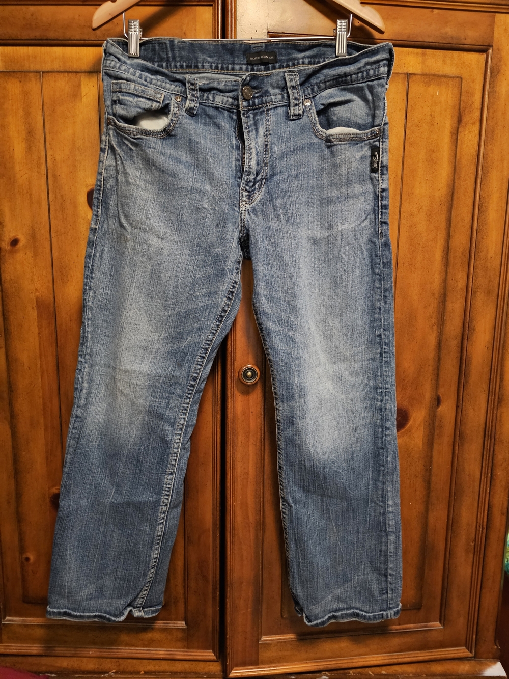 Silver Jeans Co. Gordie Loose Fit Straight Leg Jeans – Men's W33 L30